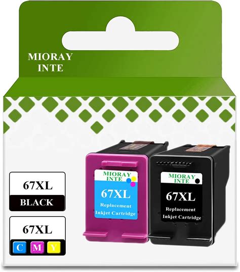 Amazon Miorayinte Xl Ink Cartridges Black Color Combo Pack