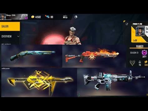 Jual Akun Free Fire Bundle Cobra Sg Parrot Scar Titan Sg