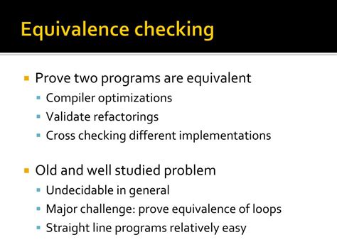 Ppt Ddec Data Driven Equivalence Checking Powerpoint Presentation Free Download Id 2187207