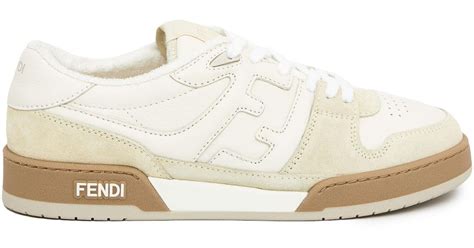 Fendi Match Sneakers In White For Men Lyst