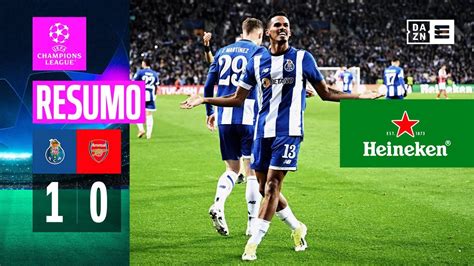 Resumo FC Porto 1 0 Arsenal Champions League 23 24 YouTube