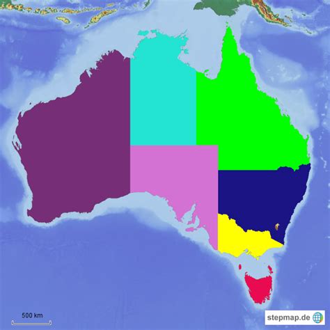 Stepmap Australien