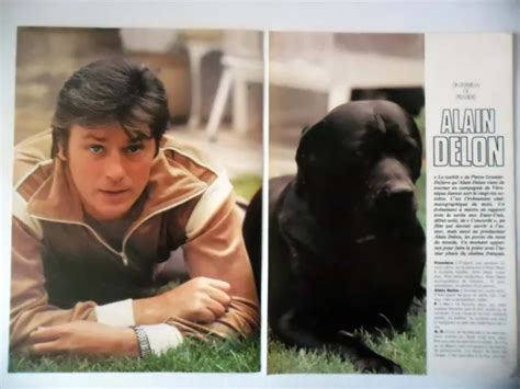 Coupure De Presse Clipping Alain Delon Interview Pages