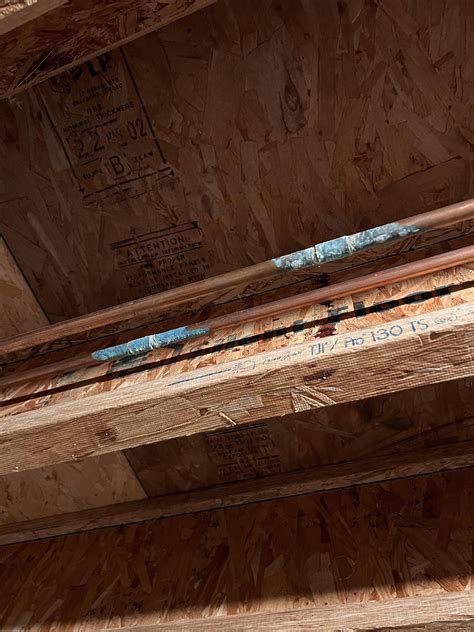 Are these serious causes for concern before covering them up? : r/Plumbing