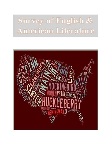 Survey Of English And American Literature By Reading And Discussing