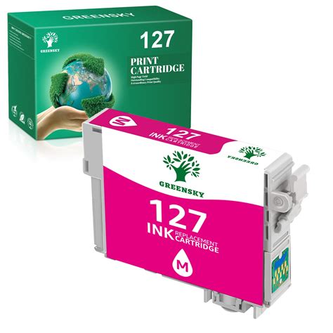 Epson 127xl Magenta Ink Cartridge 1 Pack For Epson Nx 530 Nx 625 Wf 3520 Wf 3530 Wf 3540 Wf