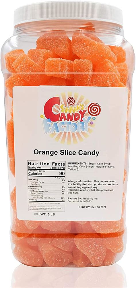 amazoncom orange slices  pound bag approx  count jelly