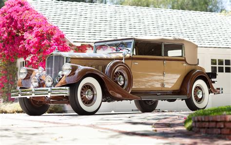 1933 Pierce Arrow 1247 12 Convertible Sedan Gooding Company