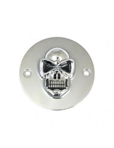 Point Cover Skull Cromato Per Fl Fx Fxr Dyna Softail E Touring Dal