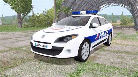 Renault Megane Estate Police Nationale V F R Farming Simulator