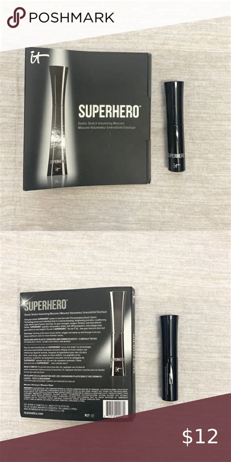 4 25 It Cosmetics Superhero Mascara Cosmetics Mascara Travel Size Products