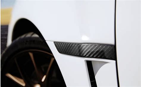 Amazon IJDMTOY JDM Style Gloss Black Real Carbon Fiber Fender Side