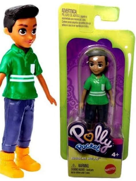 Boneco Nicolas Wells Polly Pocket Mattel Brinquedo Mattel Nunca Usado