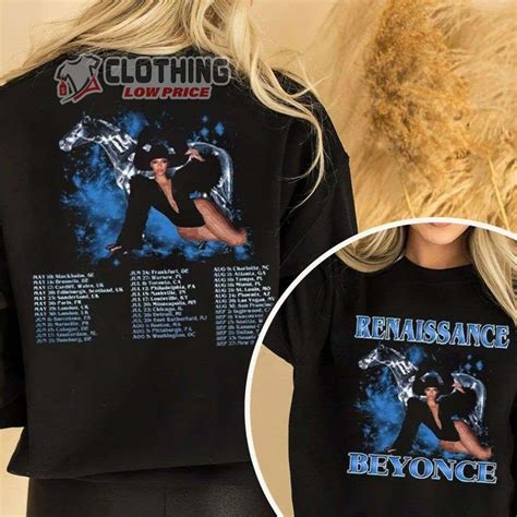 Beyonce Renaissance World Tour Setlist Sweatshirt Renaissance Tour