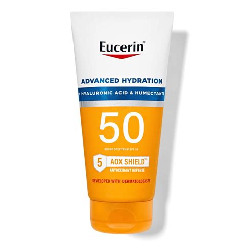 Eucerin Advanced Hydration Spf Sunscreen Cosmetix