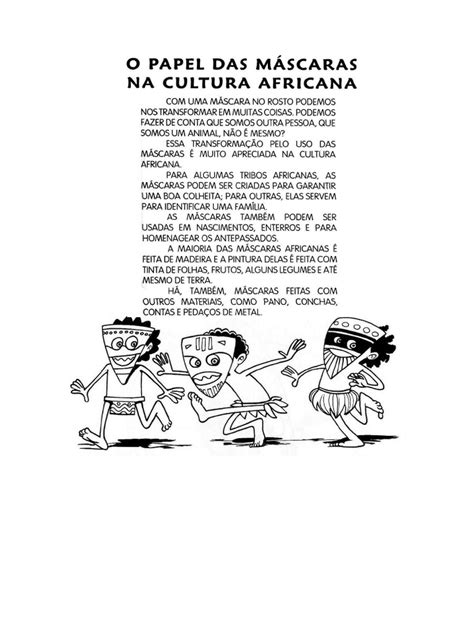 A Historia Das Mascaras Africanas | PDF