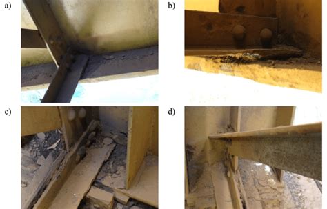 Examples Of Corroded Joints Of Girders And Braces Download