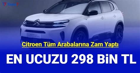 Citroen Fiyat Listesi Bir Ayda Ikinci Zam Geldi Te Ami C C C