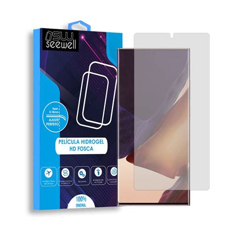 Pelicula Hydrogel HD Fosca Galaxy Note 20 Ultra Anti Impacto Cobre