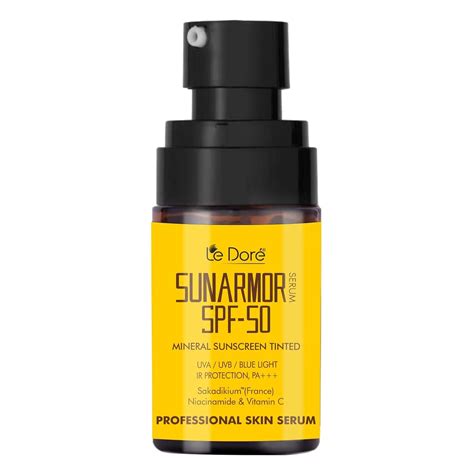 Le Dore Sunarmor Tinted Mineral Sunscreen Serum SPF 50 With Vitamin C