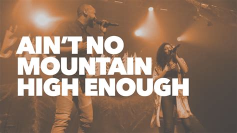 Aint No Mountain High Enough Live Cover Youtube