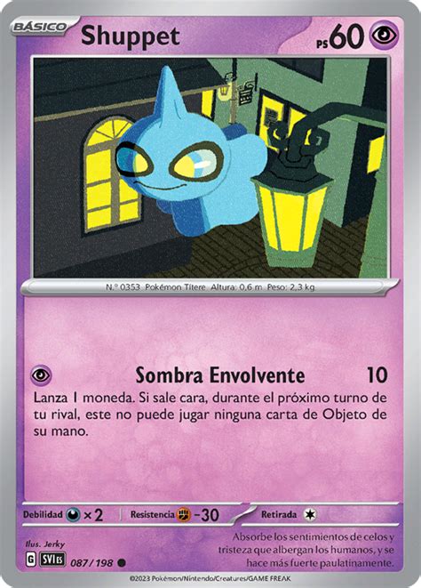 Shuppet Escarlata Y P Rpura Tcg Wikidex La Enciclopedia Pok Mon