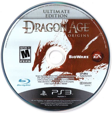 Dragon Age Origins Ultimate Edition Cover Or Packaging Material