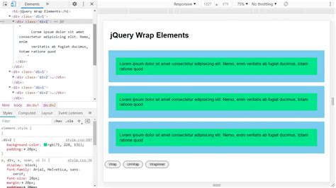 Jquery Wrap And Unwrap Elements Dot Net Tutorials