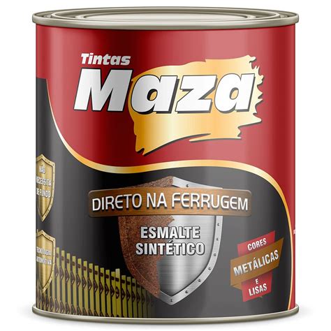 Tinta Esmalte Sint Tico Met Lico Cinza Grafite Ml Maza R