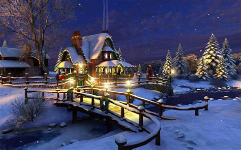 Winter Cottage Wallpapers - Top Free Winter Cottage Backgrounds - WallpaperAccess