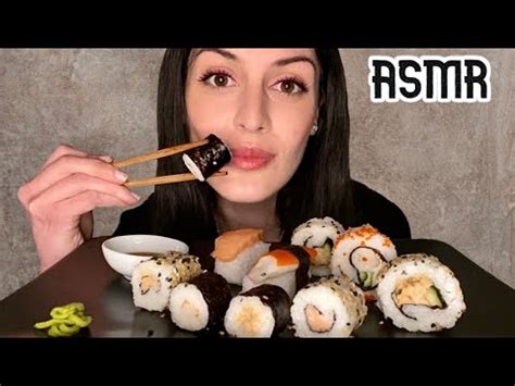 ASMR Ita SUSHI PLATTER MUKBANG EATING SOUNDS EATING SHOW