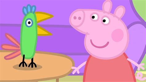 Peppa Looks After Polly The Parrot Peppa Pig Full Episodes YouTube