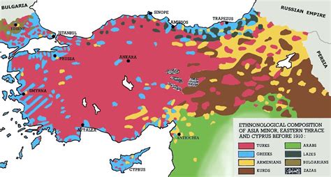 L Ultima Thule Mappa Della Penisola Anatolica Prima Dei Genocidi