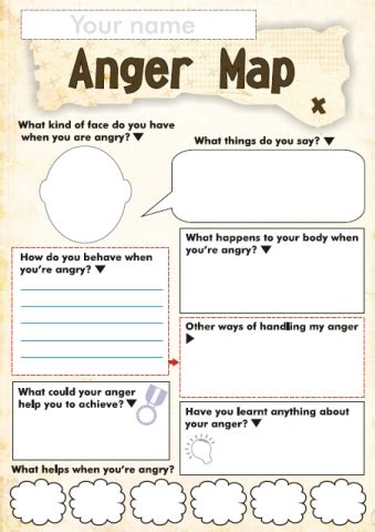 Free Anger and Feelings Worksheets for Kids