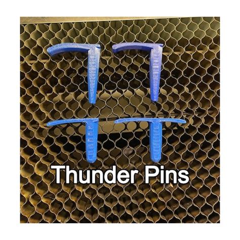 Thunder Laser Honeycomb Pins Laser Pins Set Of Nova Etsy Australia