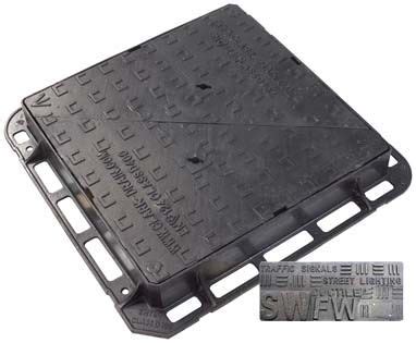 X X Mm D Double Triangular Ductile Iron Manhole Cover