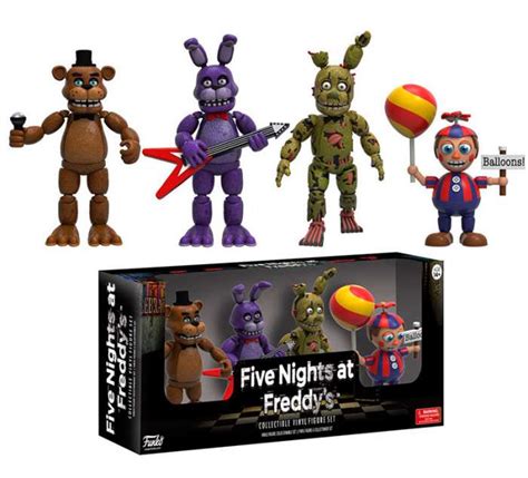 Pack Minifiguras Cm Five Nights At Freddy S Set Funko Por