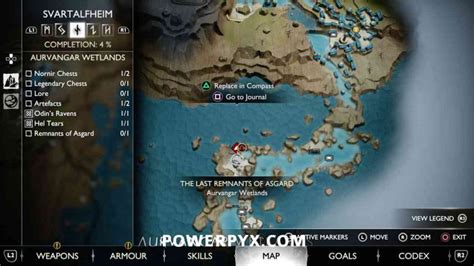 God Of War Ragnarok Aurvangar Wetlands Collectible Locations