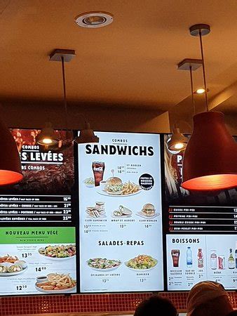 St Hubert Express Laval Boulevard Du Cure Labelle Menu Prices