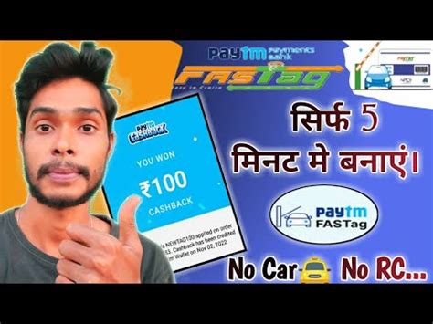 Paytm Fastag Kaise Banaye Free How To Create Paytm Fastag