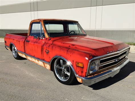 Chevrolet Custom C Pick Up Truck Bagged Patina Shop Truck For