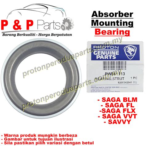 Front Absorber Mounting Bearing For Proton Saga Blm Fl Flx Vvt Savvy