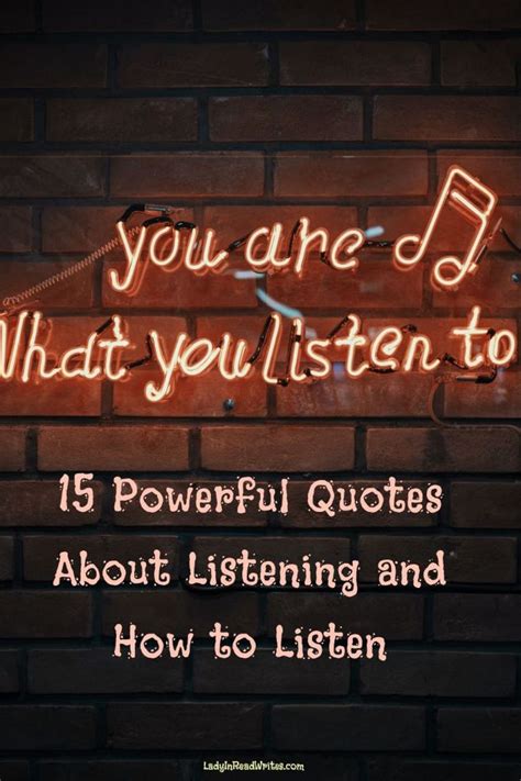 powerful quotes  improve  listening skills