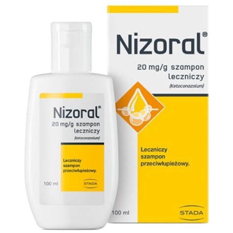 Nizoral szampon leczniczy 100 ml Szampony farby i odżywki