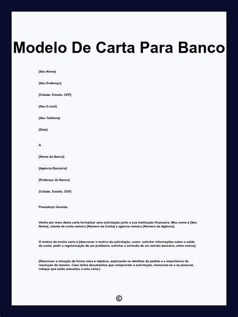 Modelo De Carta Para Banco Cheque Pago | My XXX Hot Girl
