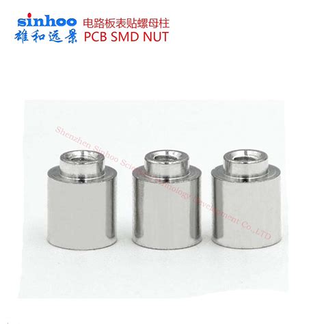 Smd Nut Weld Nut Smtso M Et Reelfast Surface Mount Fasteners Smt