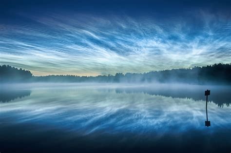 Noctilucent clouds on Behance