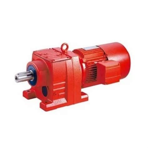 3 Hp Three Phase Helical Geared Motor For Industrial Voltage 415 V