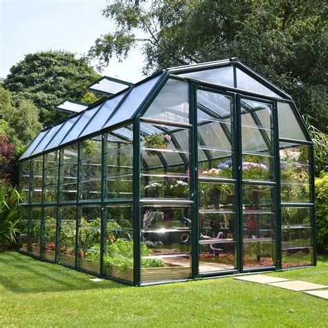 Serre de jardin GRAND GARDENER 10 m² aluminium et polycarbonate