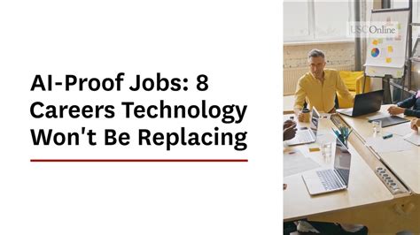 AI Proof Jobs 8 Careers Technology Won T Be Replacing YouTube